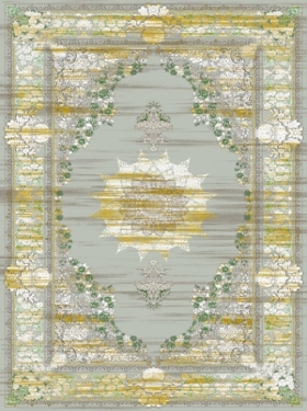 فرش 700 شانه وینتیج طلاکوب کد 5071 فردین